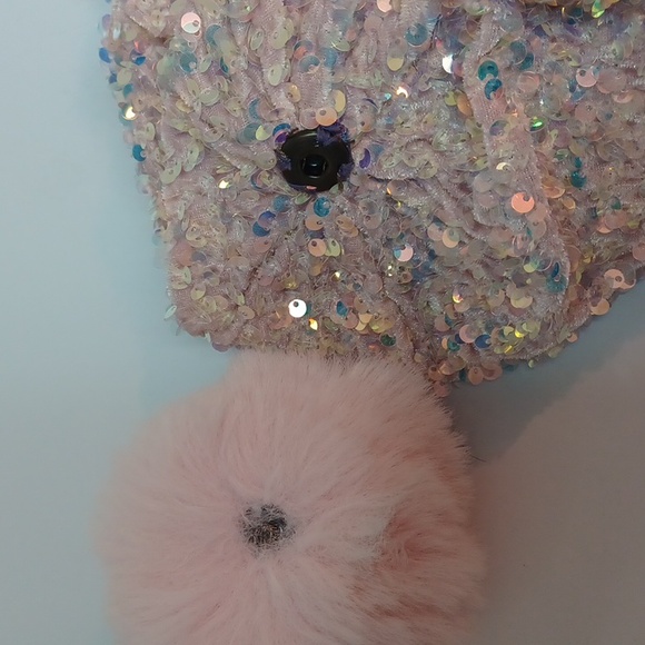 Winter hat for girls from 5-12 years old. - Picture 3 of 3